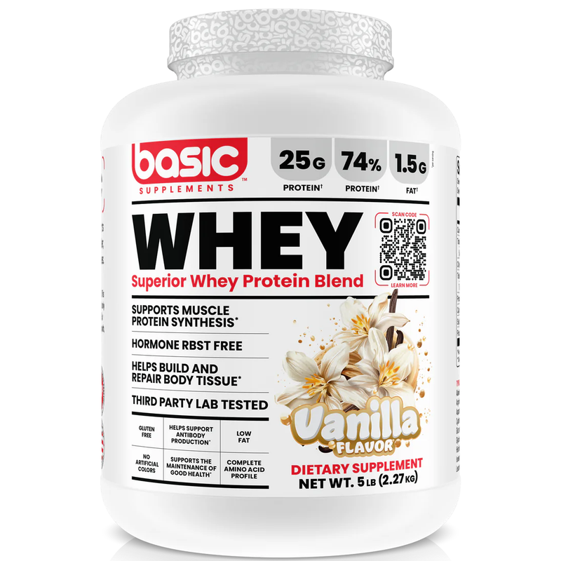 Basic Supplements Whey - 5lb