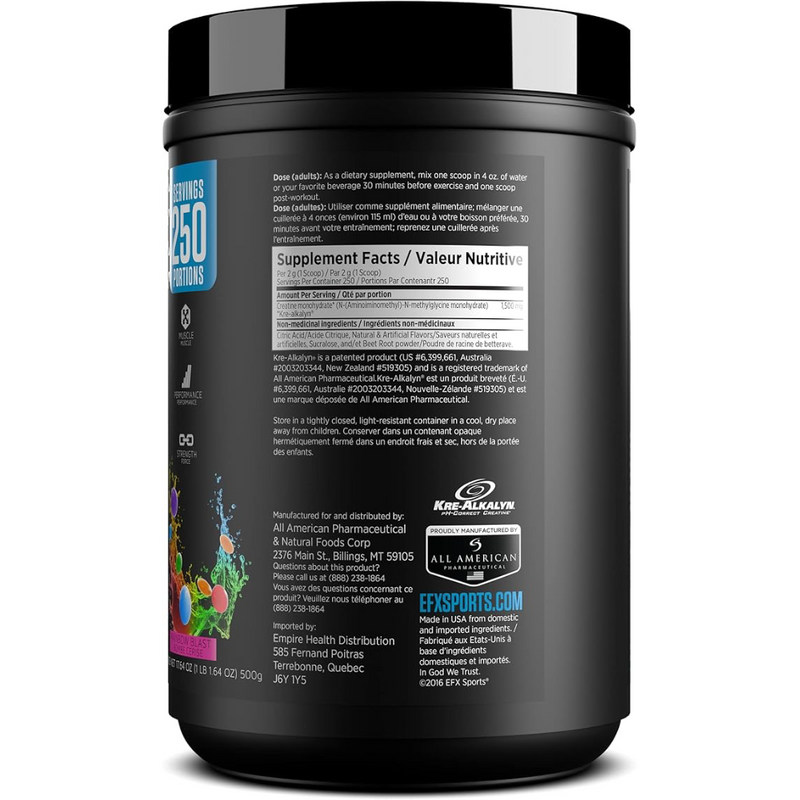 EFX Kre-Alkalyn - 500g