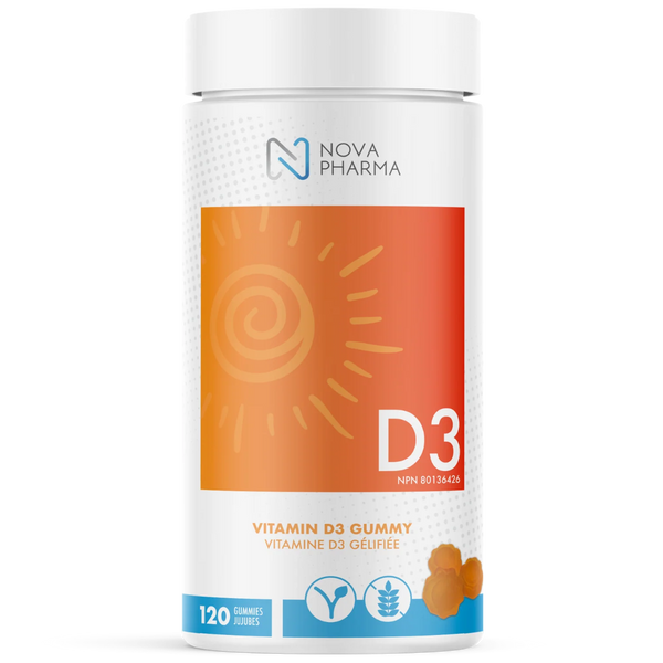 Nova Pharma Vitamin D3 - 120 Gummies