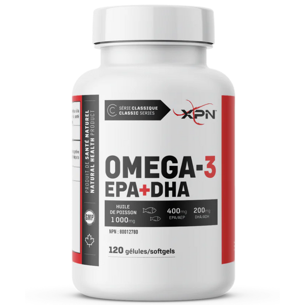 XPN Omega-3 EPA+DHA - 120 Gélules