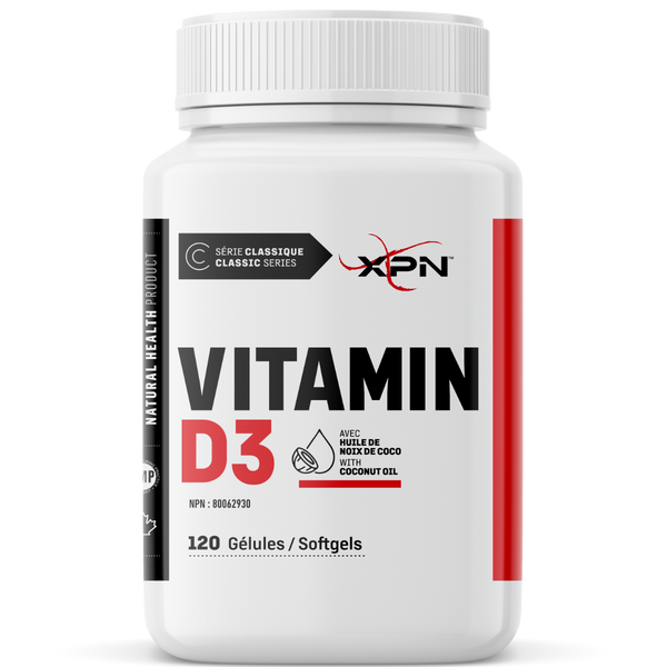 XPN Vitamin D3 - 120 Softgels