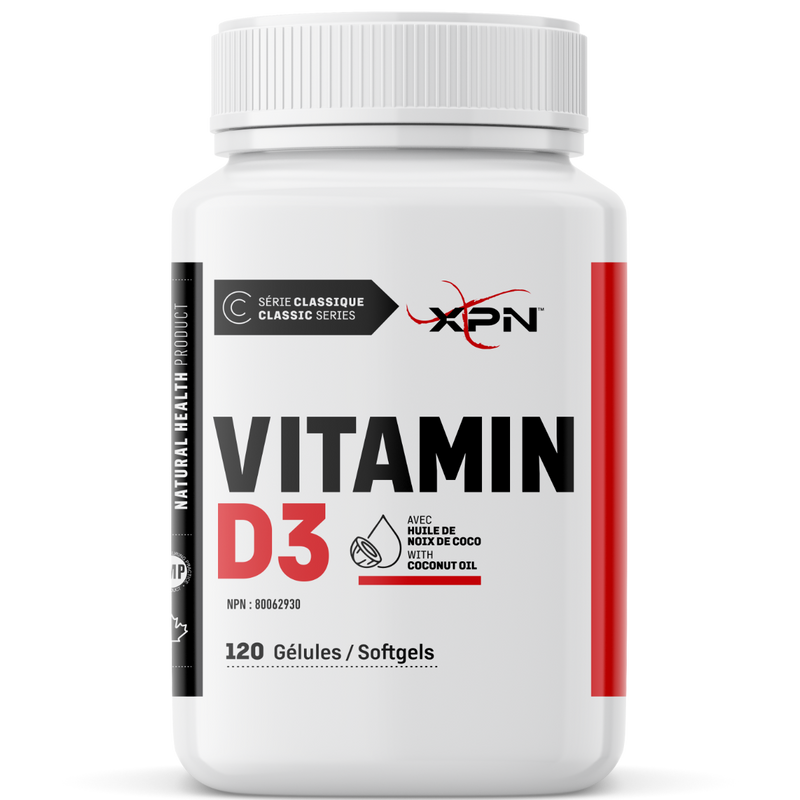 XPN Vitamin D3 - 120 Softgels