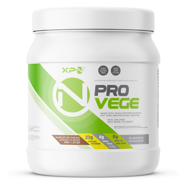 XPN Pro Vege - 850g Cocoa - Protein Powder (Vegan) - Hyperforme.com